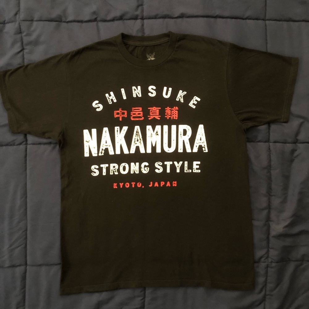 WWE licensed Shinsuke Nakamura Fight Type T-Shirt - Large